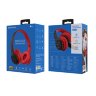 Полноразмерная bluetooth - гарнитура Borofone B04 Black/Red оптом