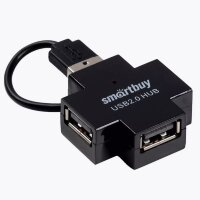 USB Хаб Smartbuy MASTER SBHA-6900-K 4 порта Black