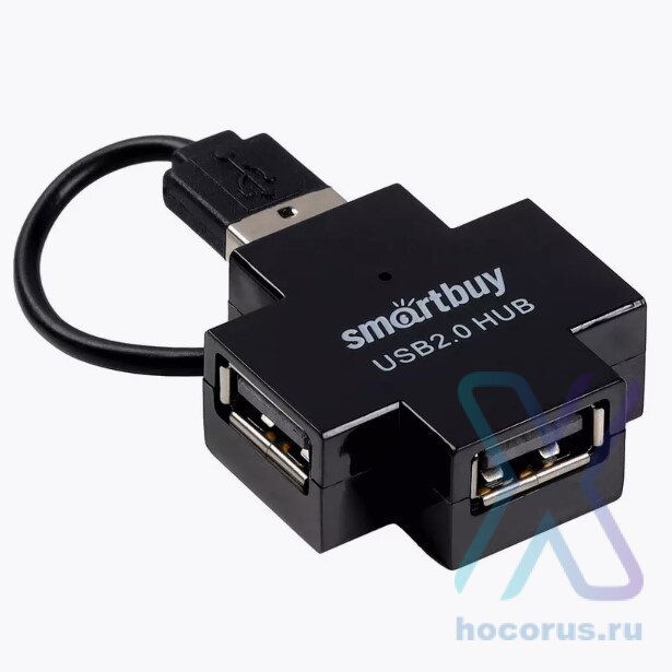 USB Хаб Smartbuy MASTER SBHA-6900-K 4 порта Black оптом