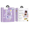 Беспроводные наушники HOCO W39 Cat ear kids, Bluetooth, 400 мАч, фиолетовый 6931474779267 (МСК) оптом