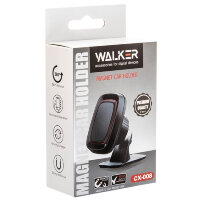Автодержатель WALKER CX-008 магнитный на панель, черный