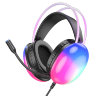 Проводные наушники HOCO W109 Rich, USB+Jack 3.5mm, черный 6942007609005 (МСК) оптом