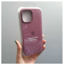 Silicone Case iPhone 13 Pro Max бордовый Накладка силиконовая под оригинал "с логотипом" закрытая 00-00044703 (МСК) оптом