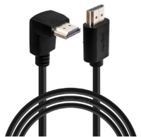 Кабель HDMI 1.8 черный (Г-образный!!) 