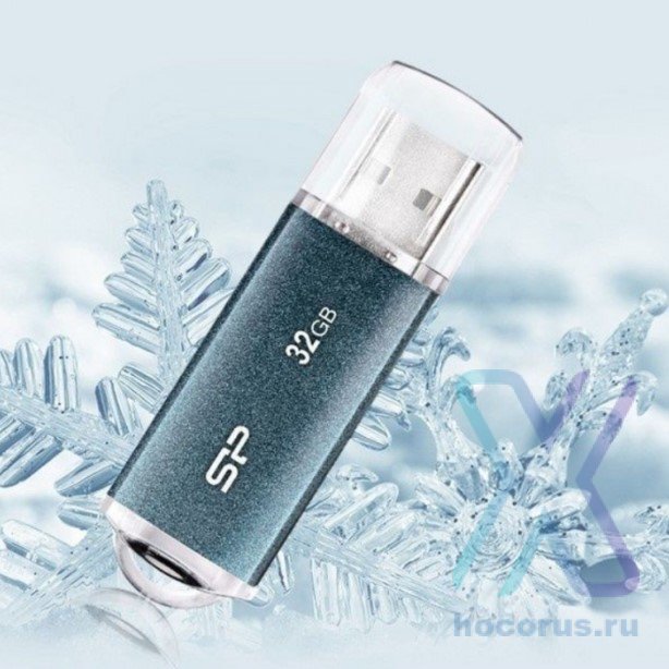 Флэш-накопитель 32 Gb Silicon Power Marvel M01 USB 3.0 Blue оптом