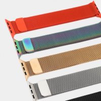 Ремешок для APL watch 42/44mm Milanese loop темно-синий Gold