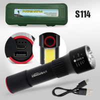 Фонарь светодиодный ручной CF10  P50-COB-1200mah