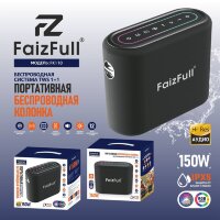 (МСК) Портативная колонка FaizFull FK110 150W IPX5 BT5.3TWS RGB R53807