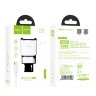 Зарядное устройство HOCO C59A 2*USB + Кабель MicroUSB, 2.4A, белый, быстрая зарядка 6931474707956 (МСК) оптом