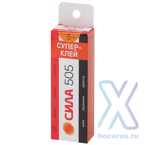 Супер-Клей СИЛА 505 6г туба кор. 505-6 3261 оптом