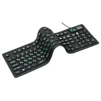 Клавиатура  Dialog  KFX-05U гибкая Black USB
