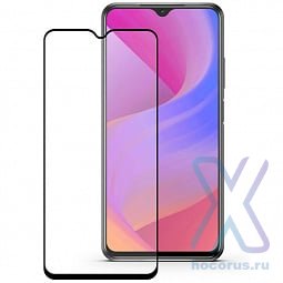 Защитное стекло Poco M3 3D Black тех пак оптом