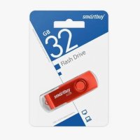 Флеш-накопитель 32 Gb Smartbuy Twist Red