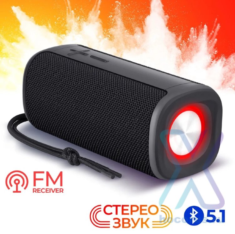 Портативная колонка  Defender Pulsar 10Вт, Light/BT/TypeC/FM/USB/TF оптом