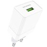 Зарядное устройство BOROFONE BA47A 3A USB + microUSB White быстрая зарядка оптом