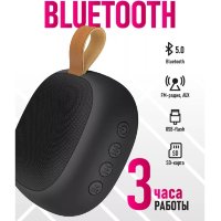Беспроводная колонка HOCO BS31 Bright sound sports, Bluetooth, 500 мАч, черный 6931474708571 (МСК)