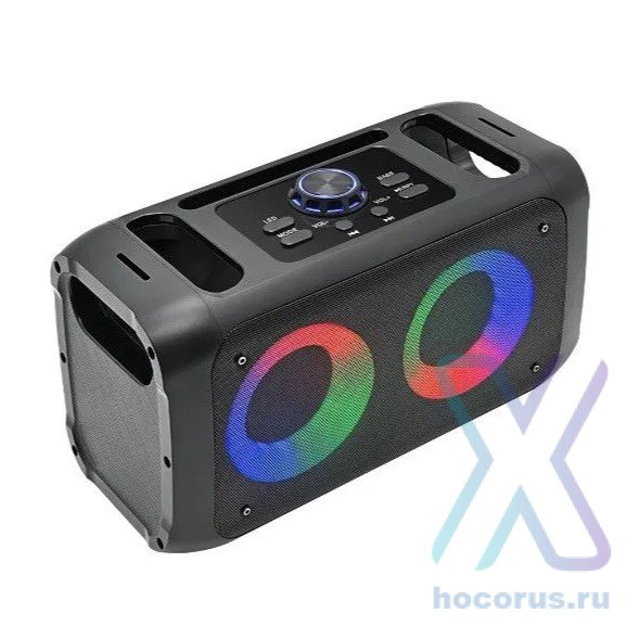 Портативная колонка  Perfeo DUAL RING 3  10Wt  LED, FM, MP3 USB/microSD, AUX, TWS, MIC оптом