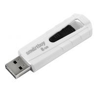 Флеш-накопитель 8 Gb Smartbuy IRON White