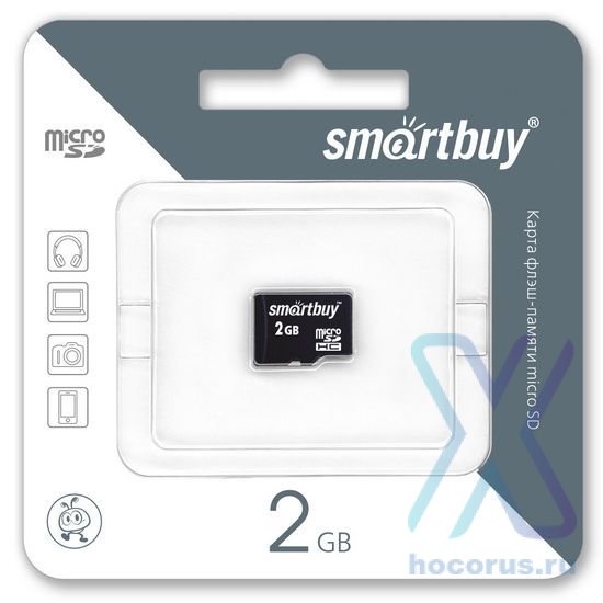 2 Gb microSD Smartbuy без адаптера оптом