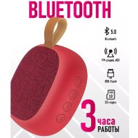 Беспроводная колонка HOCO BS31 Bright sound sports, Bluetooth, 500 мАч, красный 6931474708588 (МСК)