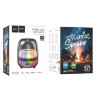 Беспроводная колонка HOCO BS58 Crystal colorful luminous, Bluetooth, 1800 мАч, 10 Вт, черный 6942007600552 (МСК) оптом