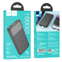 Портативный аккумулятор HOCO J121 Fast 22.5W+PD20W, 3A, 10000 мА⋅ч, черный 6942007608985 (МСК)