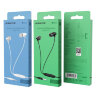 Проводные наушники BOROFONE BM25 Sound edge, Jack 3.5mm, 1.2 м, белый, контроллер с микрофоном 6931474700391 (МСК) оптом