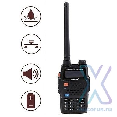Рация Baiston BST-UV598, 128 каналов, радиус действия 20км (евровилка) оптом