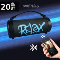 Портативная колонка  Smartbuy RELAX SBS-5390 20 Вт BT MP3 принт