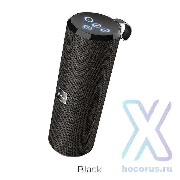 Беспроводная колонка HOCO BS33 Voice sports, Bluetooth, 1200 мАч, 5 Вт, черный, FM, TF, AUX 6931474721044 (МСК) оптом