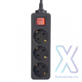 Фильтр сетевой Perfeo Power Mate 1,8 м Black 3 розетки оптом