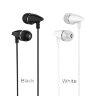 Проводные наушники BOROFONE BM25 Sound edge, Jack 3.5mm, 1.2 м, черный, контроллер с микрофоном 6931474700384 (МСК) оптом
