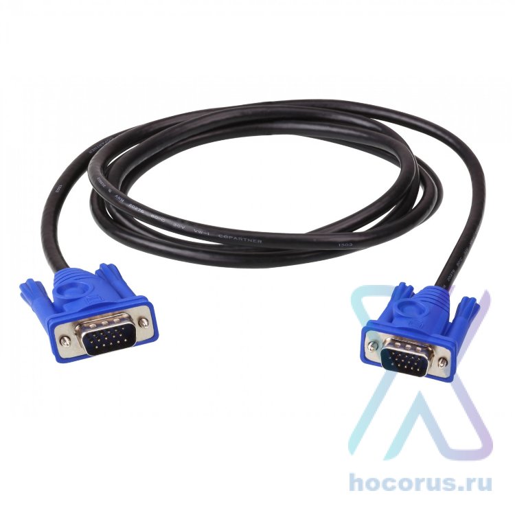 Кабель VGA-VGA ENERGY POWER в пакете (5.0м) (1/100) оптом