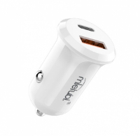 АЗУ Mietubl MTB-СС08 PD30W+QC3.0 3A Type-C+USB White