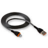 Кабель USB "WALKER" C565 для Apple (3.1А), черный оптом