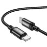 Кабель Type-C - Type-C HOCO X91 3 m в оплетке Black оптом