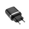 Зарядное устройство HOCO C12Q Smart USB, 3A, черный, 18W 6931474716255 (МСК) оптом