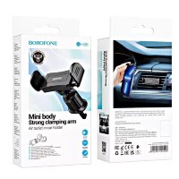 Держатель BOROFONE BH88 черный 6941991102400    (МСК)