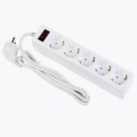 Фильтр сетевой Smartbuy 1.8 м White 5розеток
