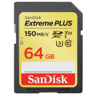 64 Gb SD SanDisk Extreme Plus 150MB/s