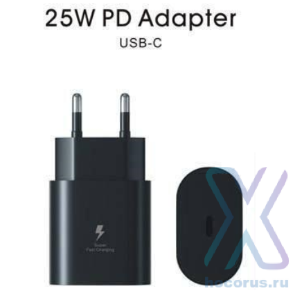 СЗУ SAM S50 PD25W Type-C Black NO LOGO (реплика Samsung) оптом