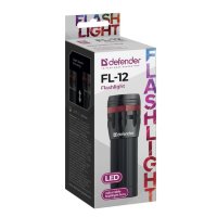 Фонарь DEFENDER FL-12, XP-E, Zoom черный