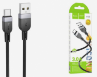 Кабель HOCO X109 USB-Type-C 3A 1м Silicone Black