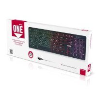 Клавиатура  Smartbuy SBK-305U-K с подсветкой Black