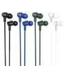 Проводные наушники HOCO M86 Oceanic, Jack 3.5mm, 1.2 м, белый, контроллер с микрофоном 6931474751638 (МСК) оптом