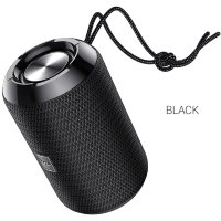 Беспроводная колонка HOCO HC1 Trendy, Bluetooth, 1200 мАч, 5 Вт, черный, FM, TF, AUX 6931474740175 (МСК)