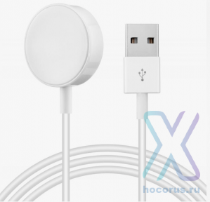 Зарядное устройство VDENMENV (DENMEN) DW01 для часов Apple Watch USB White (мятая упаковка) оптом