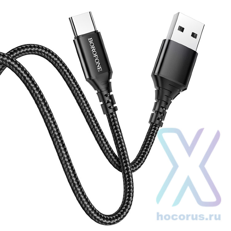 Кабель USB - Type-C BOROFONE BX54 1m Black (мятая упаковка) оптом