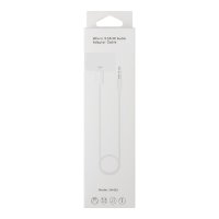 Переходник lightning - 3.5 Jack JH-025 PE (в упаковке) БЕЗ ЛОГО
