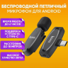 Микрофон петличный HOCO L15 Type-C Black оптом